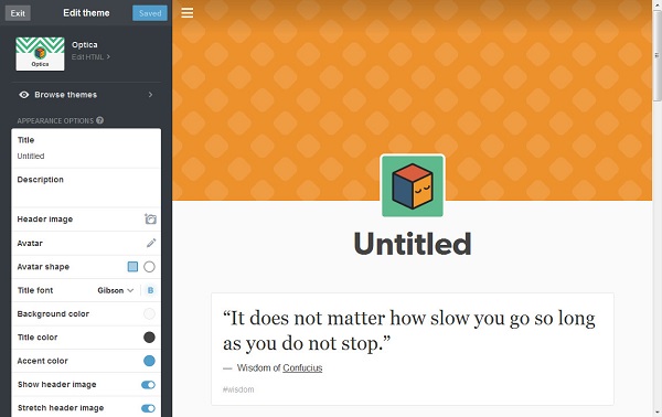 Customizing your Tumblr blog